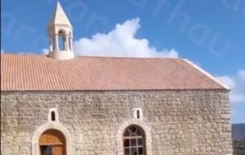 Azerbaijanis desecrate Armenian church in occupied Togh village of Artsakh