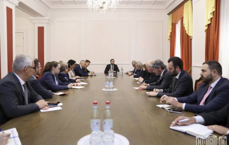 Vice Speaker of Parliament, several foreign Ambassadors discuss Armenia-Turkey normalization