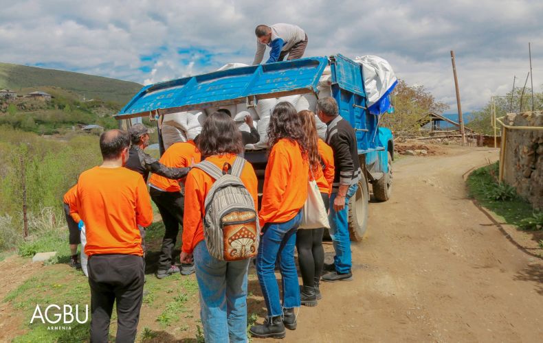 По инициативе АВБС армянская молодежь Диаспоры реализовала благотворительные программы для семей переселенцев из Арцаха