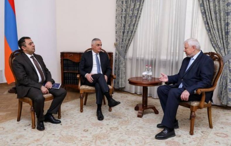 Armenian Deputy PM, Personal Representative of OSCE Chairperson-in-Office discuss regional unblocking