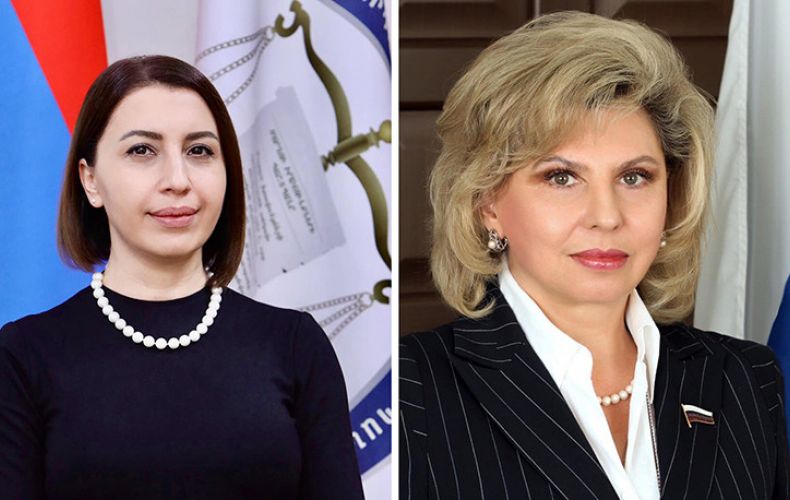Омбудсмен Армении и комиссар РФ по правам человека обсудили возможности сотрудничества