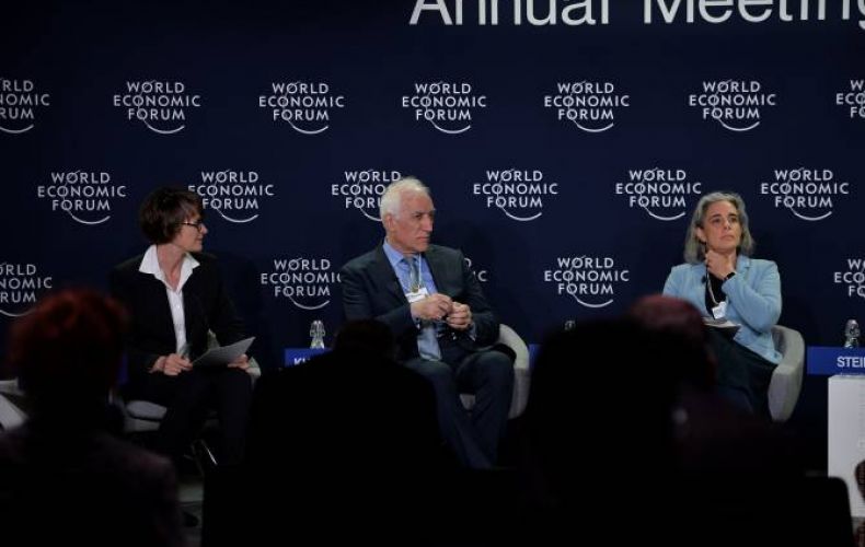 ‘The most important is not to betray the principles’ – Armenian President delivers remarks in Davos