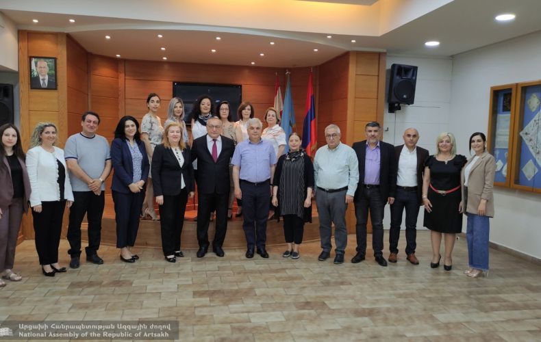 Artsakh Delegation in Lebanon Hosted at “Araksi Pulgurjian” Social Medical Center