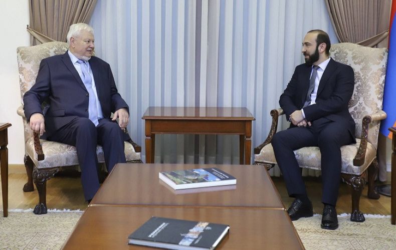 Armenian FM receives Personal Representative of OSCE Chairperson-in-Office