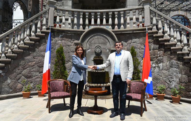 President Harutyunyan received the representative delegation led by Mayor of Paris Anne Hidalgo