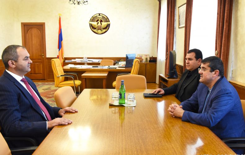 President Harutyunyan met with Prosecutor General of the Republic of Armenia Arthur Davtyan