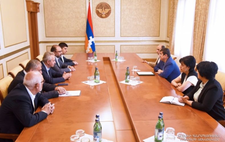 President Harutyunyan received representatives of the managment staff of a number of RA universities