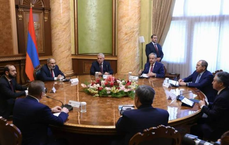 Никол Пашинян встретился с министрами иностранных дел стран-членов ОДКБ