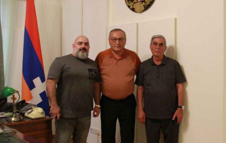 Руководитель парламента Республики Арцах принял Левона Кираджяна и Карена Аракеляна