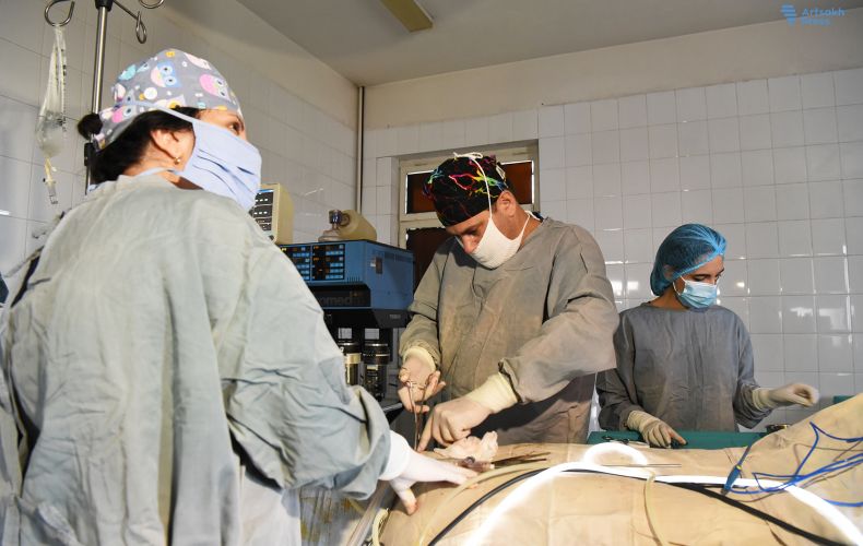 Russia-based doctor performs surgeries in Stepanakert