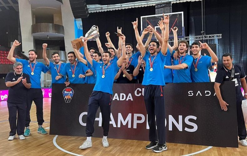 Հայաստանի բասկետբոլի հավաքականը երկրորդ տեղն է զբաղեցրել Երևանում կայացած Sada Cup միջազգային մրցաշարում
