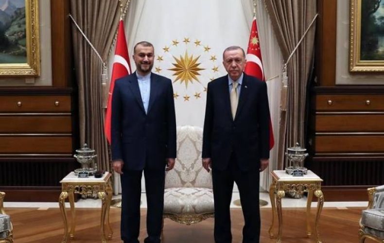 Թուրքիայի նախագահն ընդունել է Իրանի արտգործնախարարին

