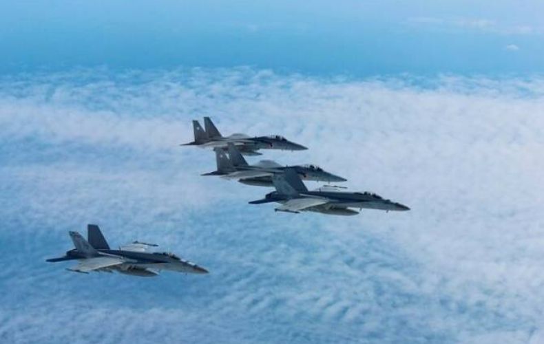 Япония и США провели совместные маневры с участием боевых самолетов