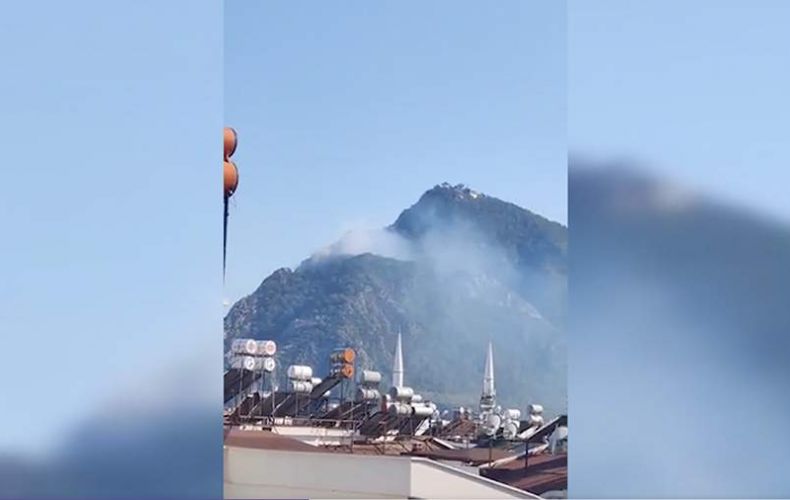 На юге Турции вспыхнул лесной пожар
