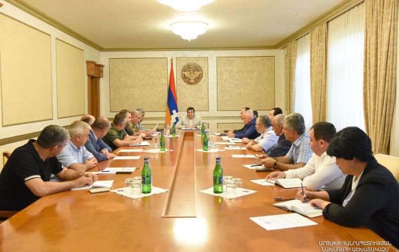 President Harutyunyan chaired an expanded sitting of the Security Council