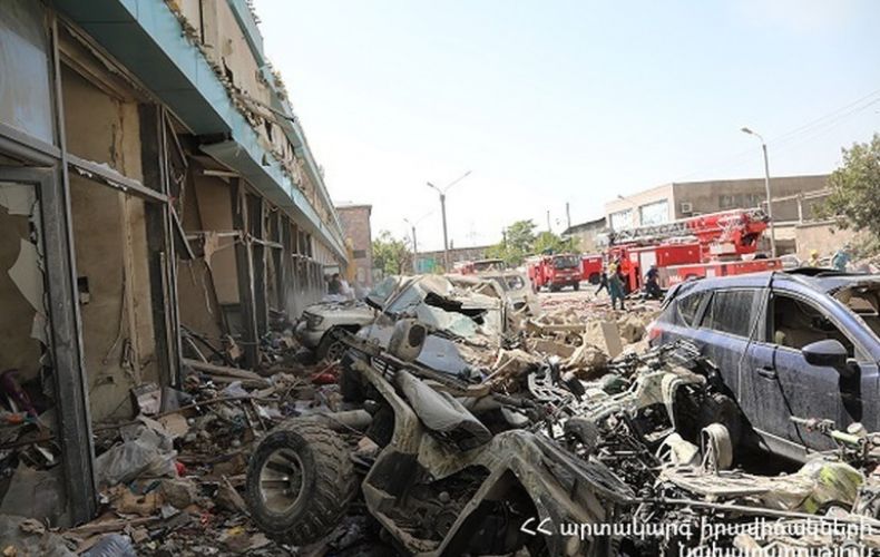 Yerevan explosion: One of the missing is Iran citizen