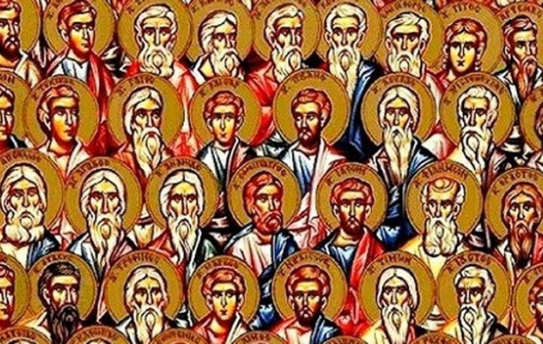 Հայաստանյան Առաքելական եկեղեցին այսօր նշում է Քրիստոսի 72 աշակերտների հիշատակության օրը
