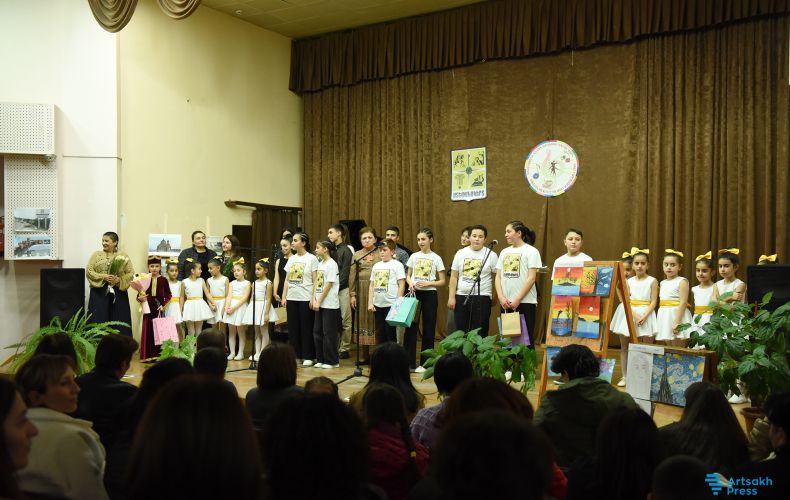 Մայրաքաղաքի Գյուրջյանի անվան արվեստի դպրոցի սաները ներկայացրել են իրենց երաժշտական ու  նկարչական տաղանդները