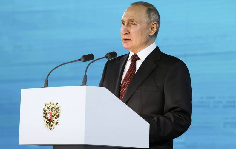 Putin expects special military operation to give unique boost to industries