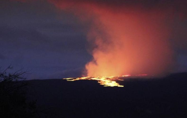 На Гавайях произошло извержение самого большого в мире действующего вулкана