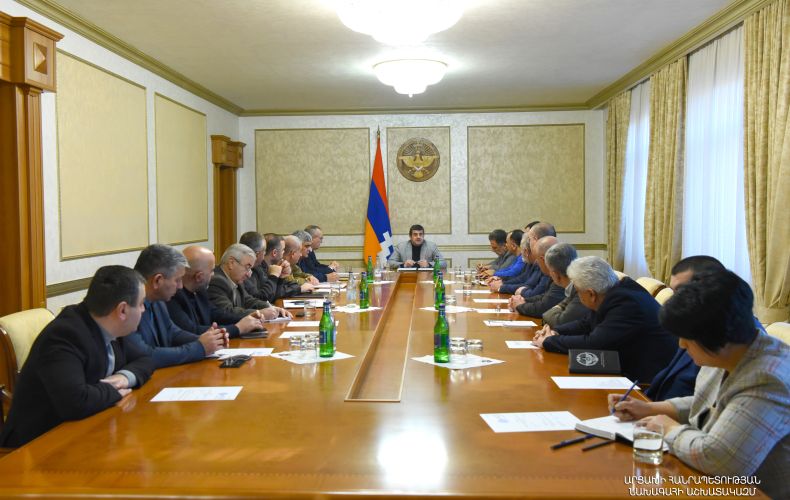 Состоялось расширенное заседание Совета безопасности Республики Арцах