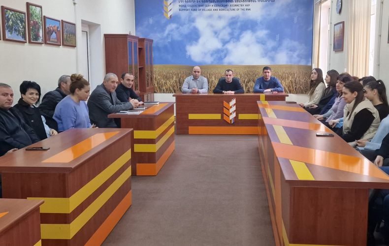 У Фонда содействия селу и сельскому хозяйству Республики Арцах новый исполнительный директор