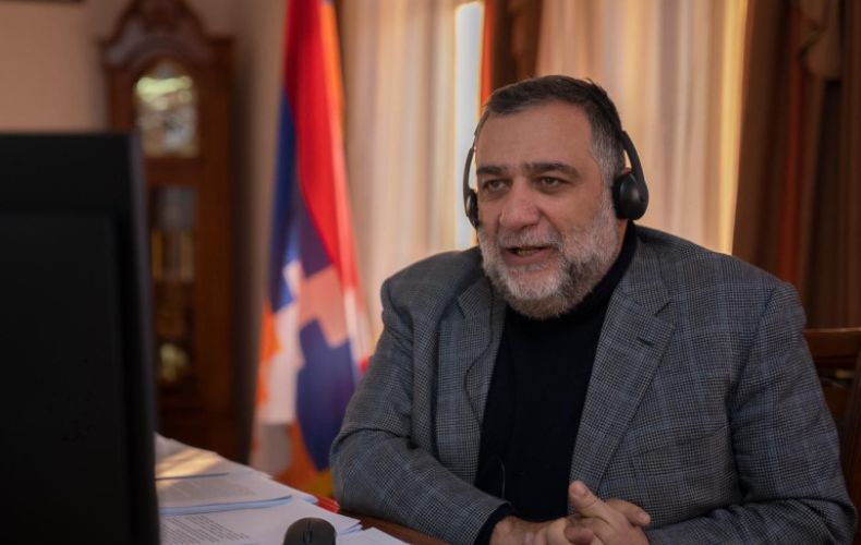 Ruben Vardanyan had an online meeting with Artsakh students studying in Armenian universities
