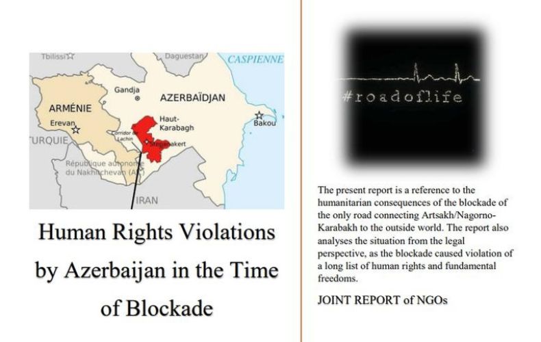 Արցախյան մի շարք ՀԿ-ների կողմից հրապարակվել է շրջափակման ժամանակ Ադրբեջանի կողմից մարդու իրավունքների խախտումների վերաբերյալ զեկույց

