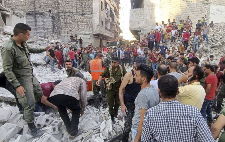 Almost 2,000 buildings in Syria’s Aleppo are at risk of collapsing after earthquake