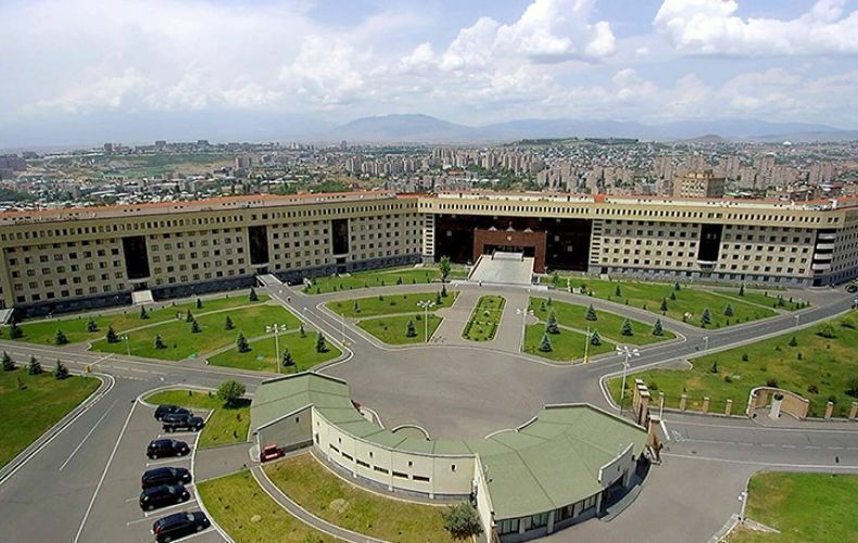 Минобороны Армении опровергло сообщение Баку об обстреле азербайджанских позиций