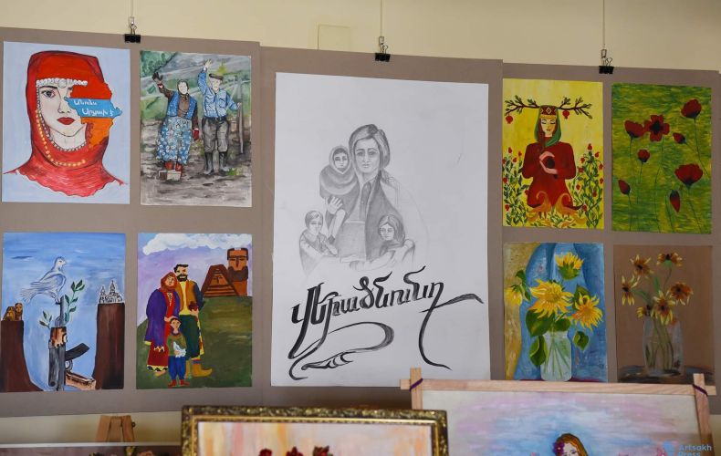 An exhibition-competition of handicrafts held in Stepanakert
