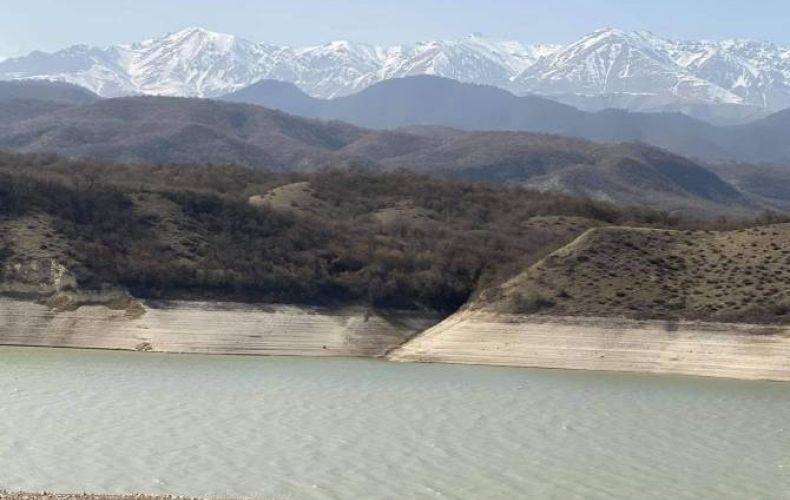 Sarsang water levels drop at alarming rate amid blockade, farmers in both Artsakh and Azerbaijan to be affected