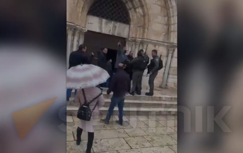 Տղամարդը Երուսաղեմում ներխուժել է հայկական եկեղեցի ու փորձել վնասներ հասցնել
