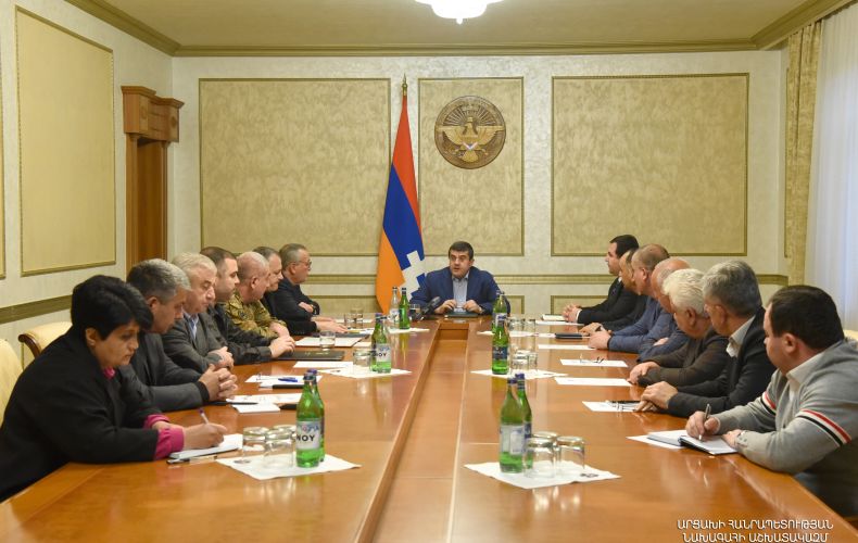 President Harutyunyan chaired an extended extraordinary session of the Security Council
