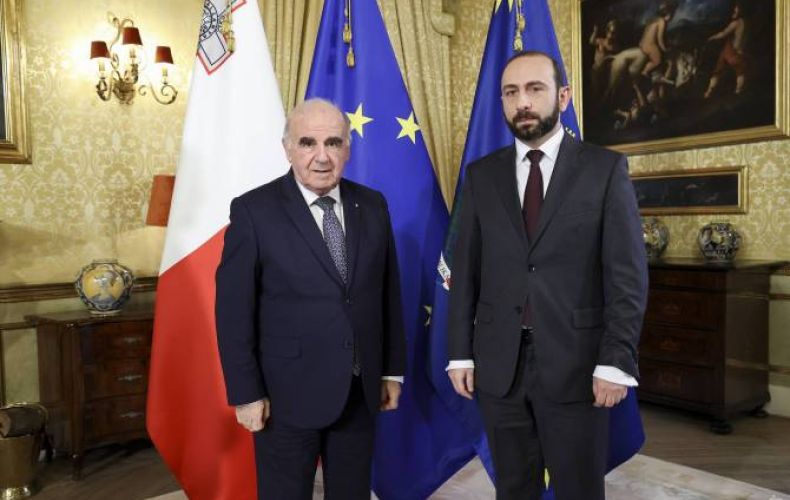 Глава МИД Армении рассказал президенту Мальты об усилиях по установлению мира на Южном Кавказе и деструктивной позиции Азербайджана