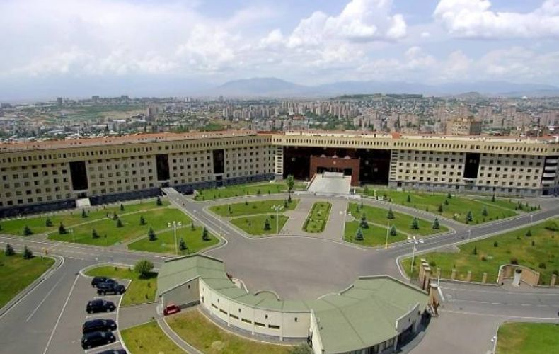 МО РА: ВС Азербайджана обстреляли армянские позиции в районе Хознавара