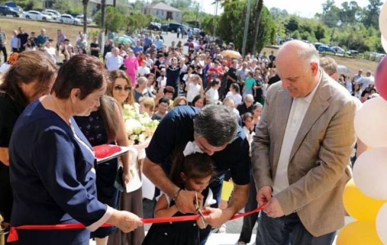 Աբխազիայում բացվել է հրդեհից հետո վերականգնված հայկական դպրոցը