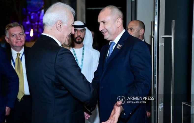 Հայաստանի և Բուլղարիայի նախագահները կարճատև առանձնազրույց են ունեցել