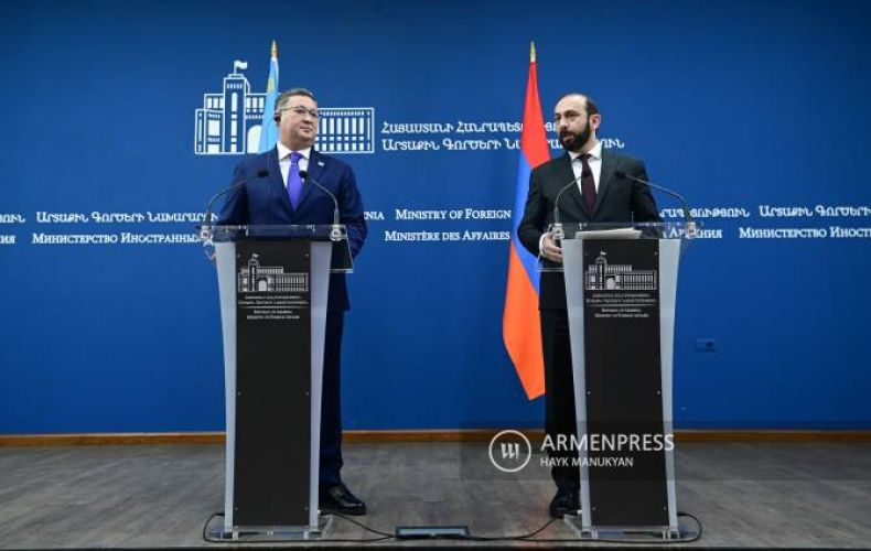 Հայաստանը և Ղազախստանը հնարավորություն ունեն նոր էջ բացել երկկողմ հարաբերություններում․ Միրզոյան